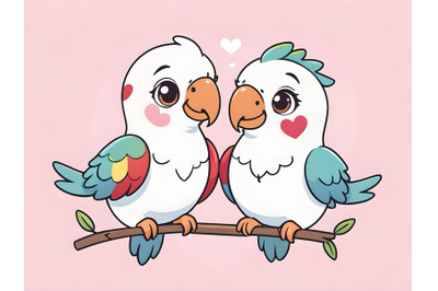 Couple Parrot