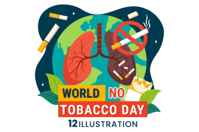 12 World No Tobacco Day Illustration