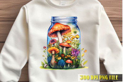 Mushroom Dream in Jar Design