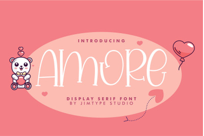 Amore - Cute and Playful Font