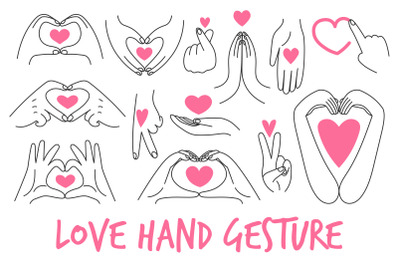Love Hand Gesture