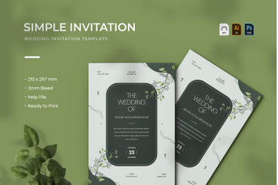 Simple - Wedding Invitation
