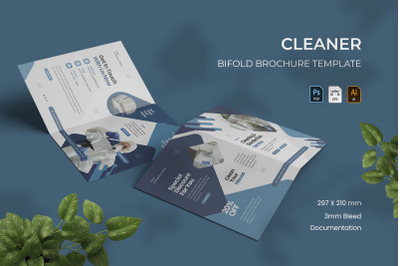 Cleaner - Bifold Brochure
