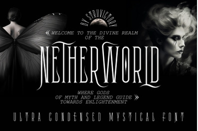 Netherworld - Condensed Mystical Font