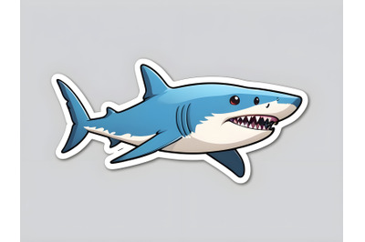 cute blue shark