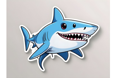 cute blue shark