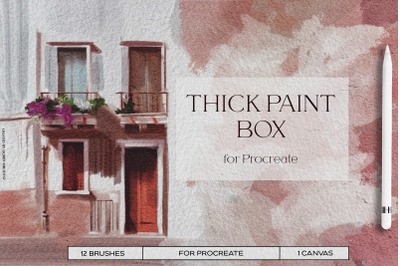 Thick Paint Box for Procreate