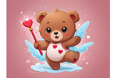 teddy bear with magic wand