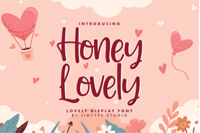 Honey Lovely Font - Playful Cute Font
