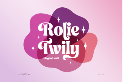 Rolie Twily | Curly Font