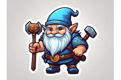 Dwarf with hammer