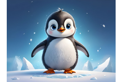 Cute penguin