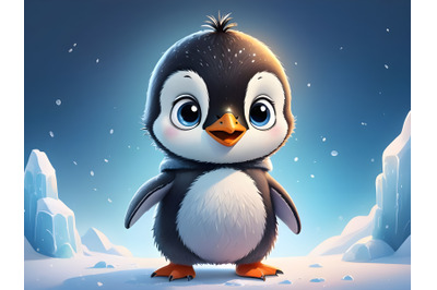 Cute penguin