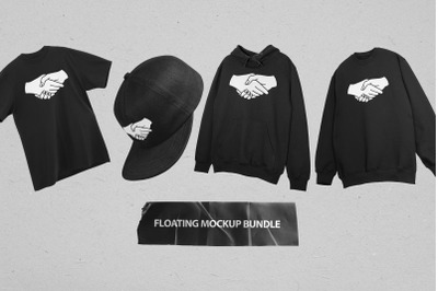 Floating Mockup Bundle