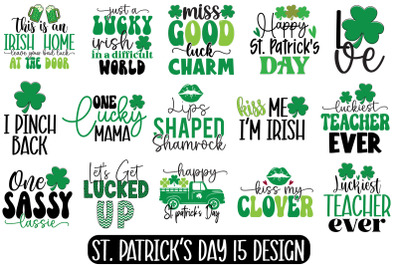 St. Patrick&#039;s Day SVG Bundle