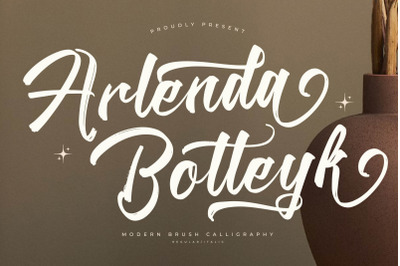 Arlenda Botteyk - Modern Brush Calligraphy