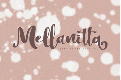 Mellanitta Brush Script Font