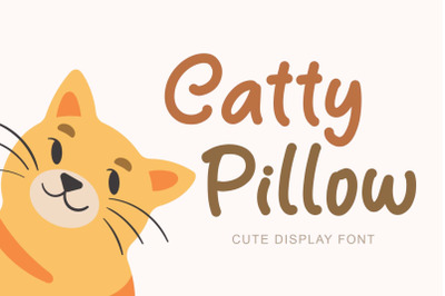 Catty Pillow
