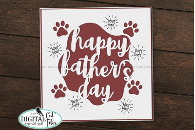 Fathers day insert card svg Cricut, Card for him svg