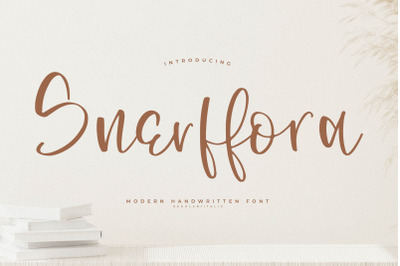 Snerffora - Modern Handwritten Font