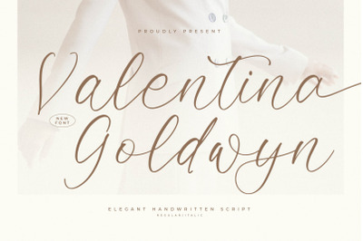 Valentina Goldwyn - Elegant Handwritten Script