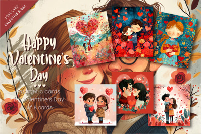 Valentine&#039;s Day Cards. Cute Love cards.