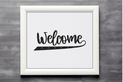 Welcome Sign SVG, Family SVG, Welcome SVG