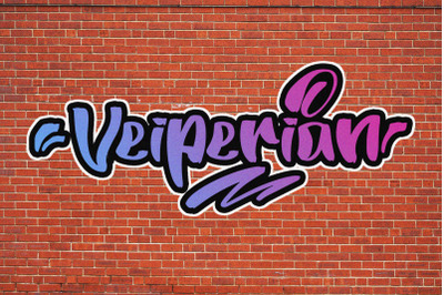 Veiperian Graffiti Font