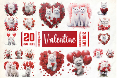Valentine Cats Bundle Pack