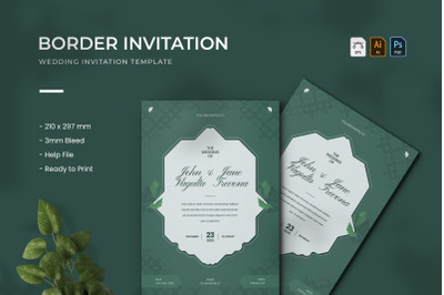 Border - Wedding Invitation