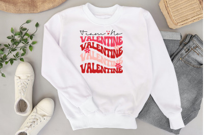 Team no valentine Retro Valentines Quote SVG