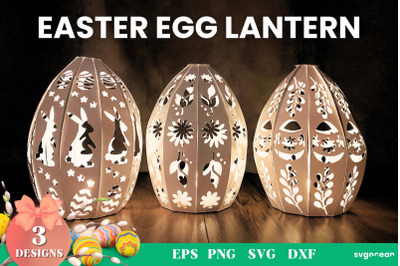 Easter Egg Lanterns SVG Bundle