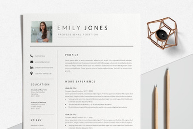 Resume Template | CV Template - Emily Jones