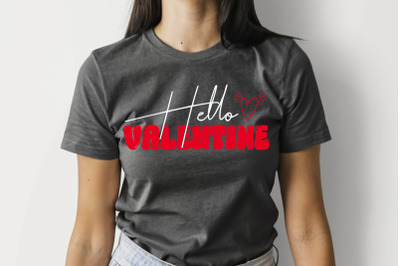 Hello Valentine Retro Valentine Designs SVG