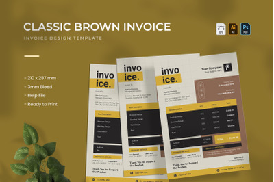 Classic Brown - Invoice