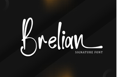 Brelian - Handwritten Font