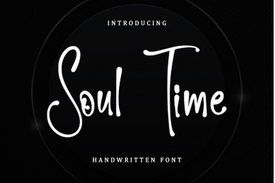 Soul Time - Handwritten Font