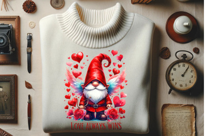 Love Always Wins Gnome