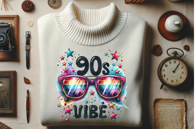 90s Vibe Shiny Sunglasses