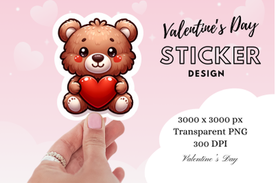 Valentine&#039;s Day Sticker Clipart Png