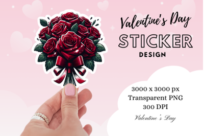 Valentine&#039;s Day Sticker Clipart Png