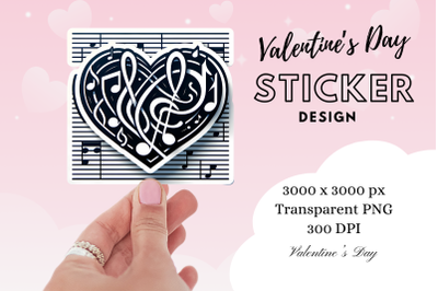 Valentine&#039;s Day Sticker Clipart Png