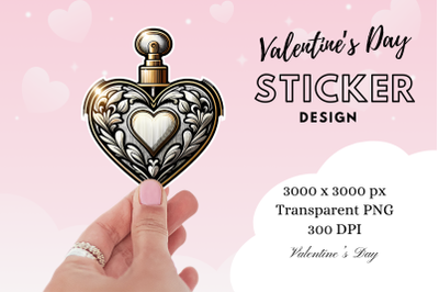 Valentine&#039;s Day Sticker Clipart Png