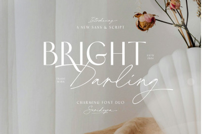 Bright Darling - Charming Font Duo