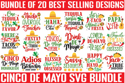 Cinco De Mayo SVG Bundle,Mexico SVG, Cinco de Mayo Svg bundle, Cinco d