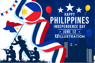 12 Philippines Independence Day Illustration