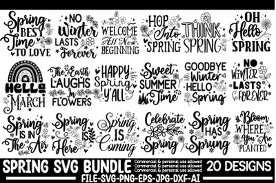Spring SVG Bundle,Spring SVG Cut File,Spring SVG Bundle, Spring SVG cu