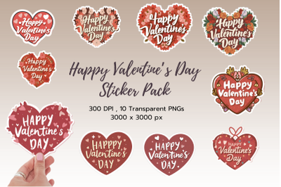 Happy Valentine&amp;&23;039;s Day Sticker Pack