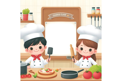 Chef Kids Cooking class design