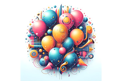 Color balloons